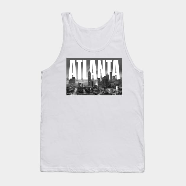 Atlanta Cityscape, Tank Top by PLAYDIGITAL2020